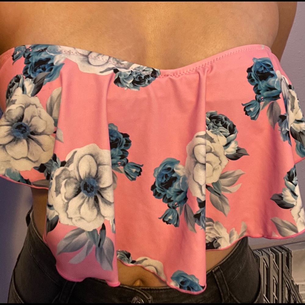 Floral Bikini Top